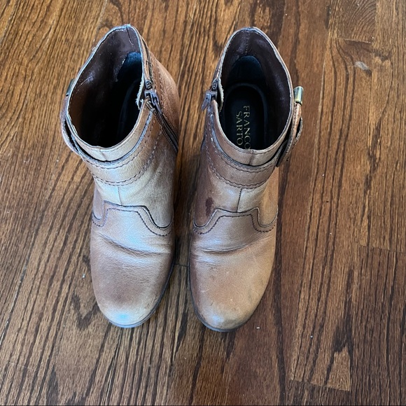 Franco Sarto Ankle Boots size 7.5 - Picture 3 of 6
